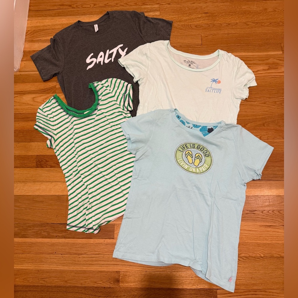 Not-So-Mystery Graphic Tee Bundle (4 Tops)